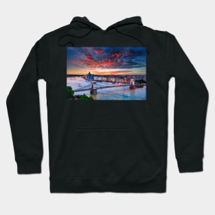 Budapest sunset Hoodie